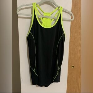 💚10 for $10💚 Bundle and save Black and Neon Yellow Tank Top